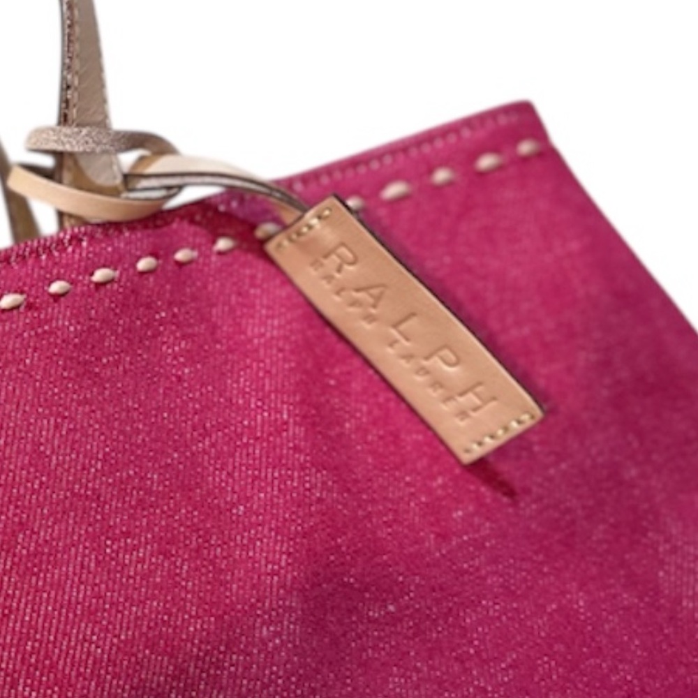 RALPH Ralph Lauren Vintage Women’s Red Tote - Picture 12 of 13